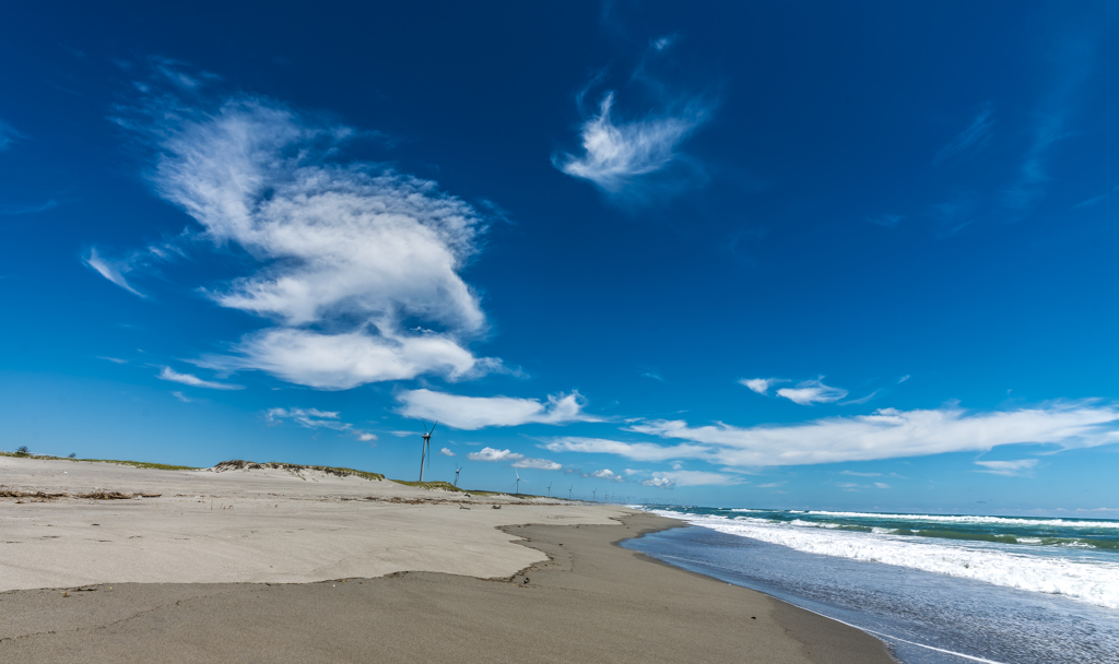 夏空　夏雲　夏の海