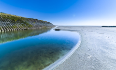 いつもの海岸の秋