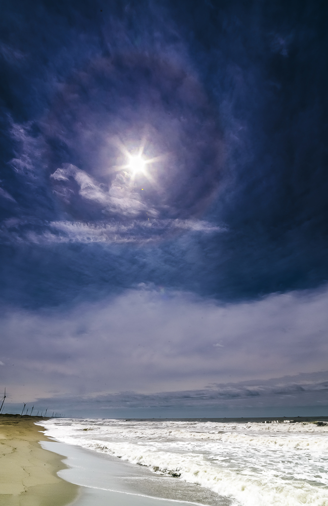 雨上がりの青空