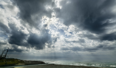 秋雲の空　３