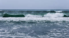 荒れる海