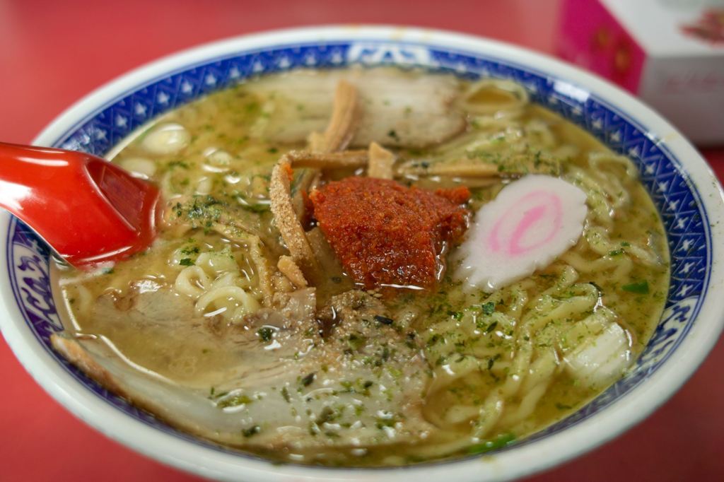 龍上海　本店　赤湯辛味噌ラーメン　