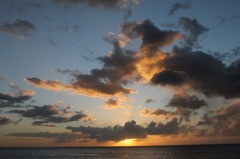 ハワイの夕日３