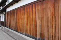 木の壁