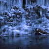 三十槌の氷柱-氷壁-
