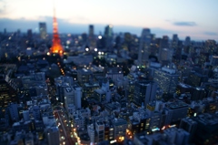 Miniature Tokyo tower