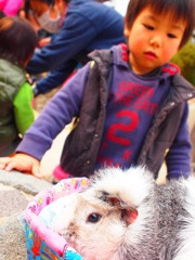 待 っ て