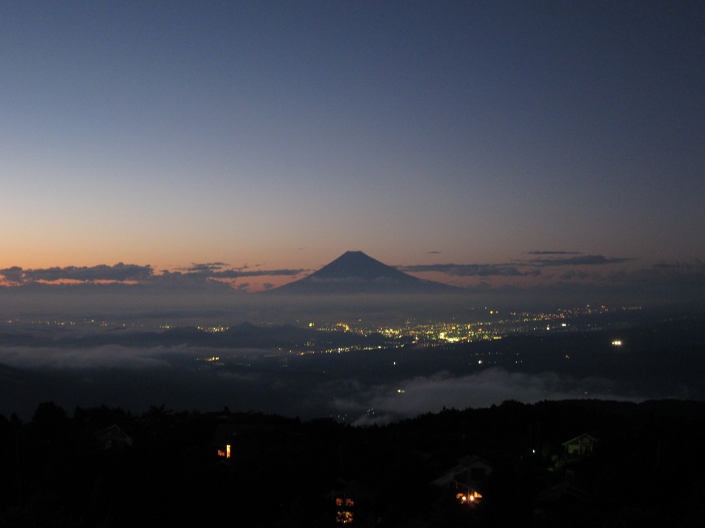 夕暮れ