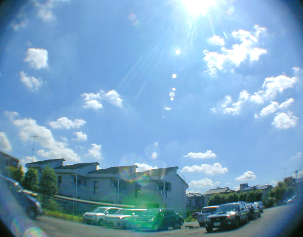 夏の終わりの空