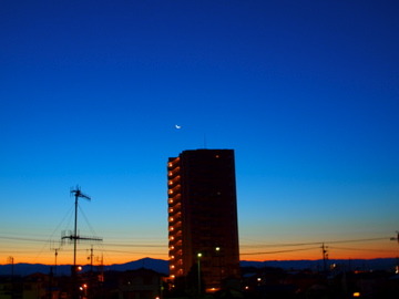 朝の色