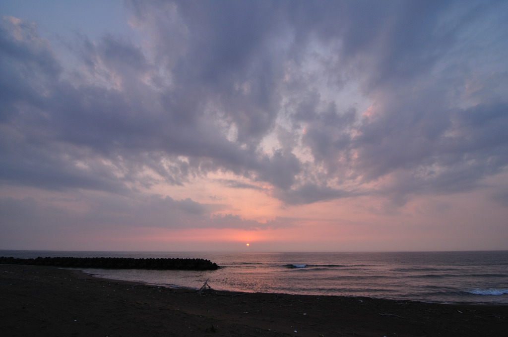 日の沈みゆく刻