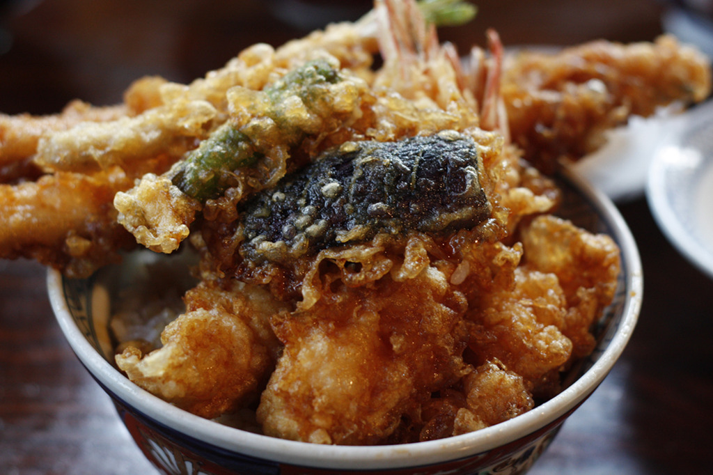 伊勢屋の天丼「ハ」