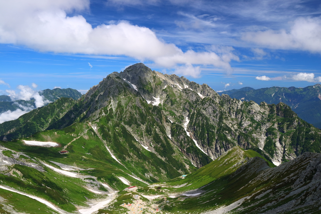 剱岳 夏