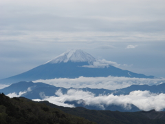 霊峰白化粧
