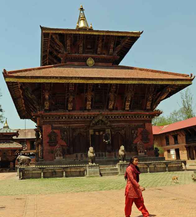 ネパール　寺院