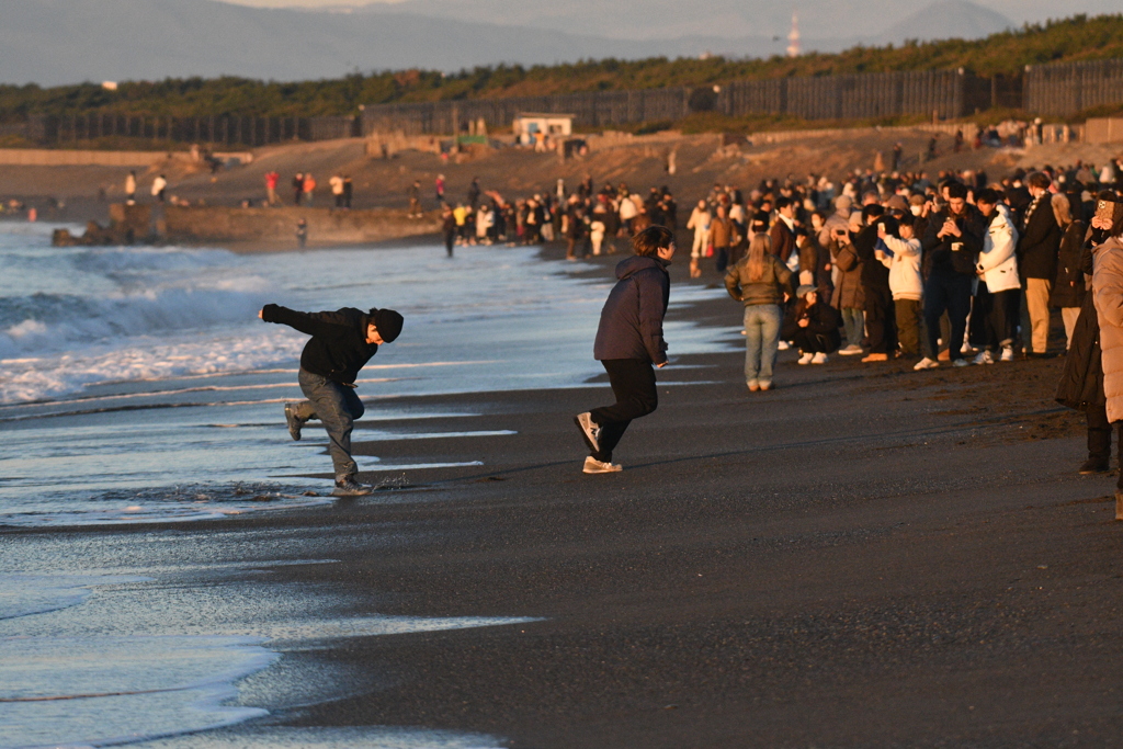 2023.1.1 茅ヶ崎浜須賀海岸　初日の出