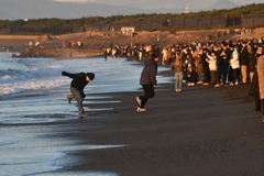 2023.1.1 茅ヶ崎浜須賀海岸　初日の出