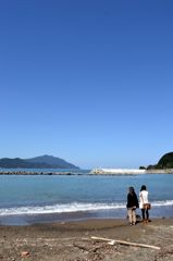 快晴の小浜