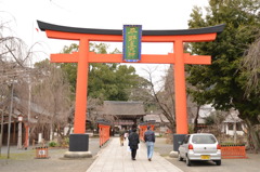 平野神社入り口