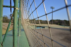 平日の野球場２