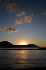 小浜の夕焼け