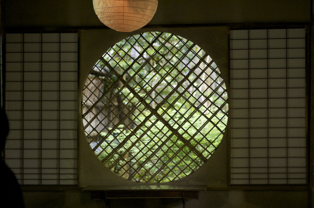 常寂光寺にて