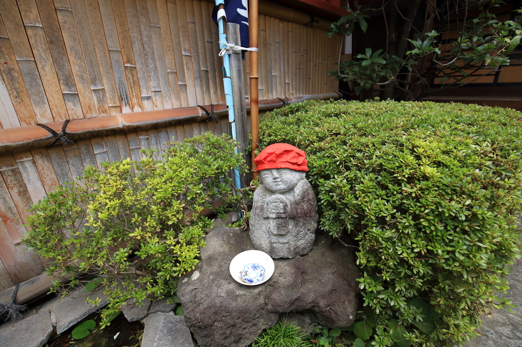 ある寺町の一角