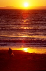 夕照の中で　４