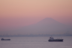 2013年最後の富士山