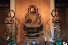願成寺　阿弥陀三尊