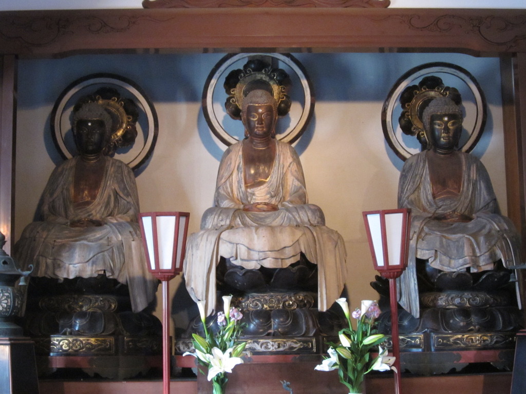 浄智寺　三世仏