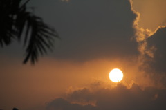 沖縄の夕日