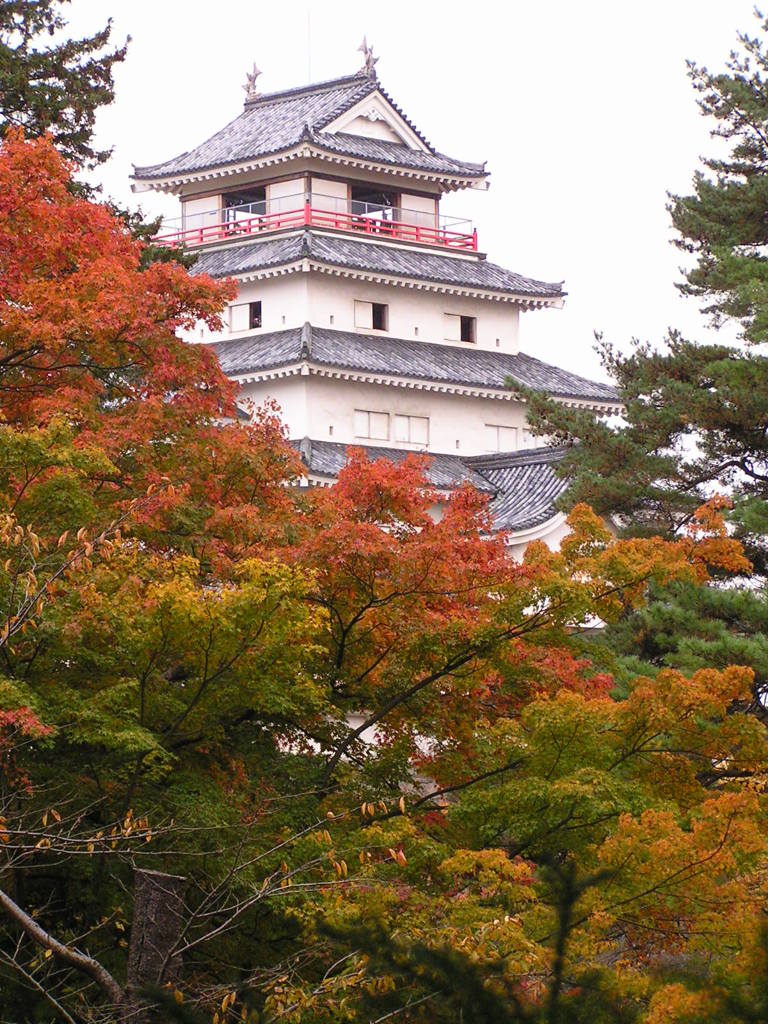 鶴ヶ城　秋