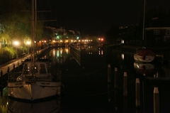 夜のボート