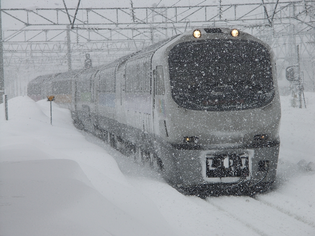 旭川にて