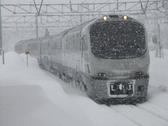 旭川にて