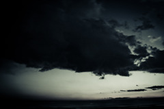 海辺の雲