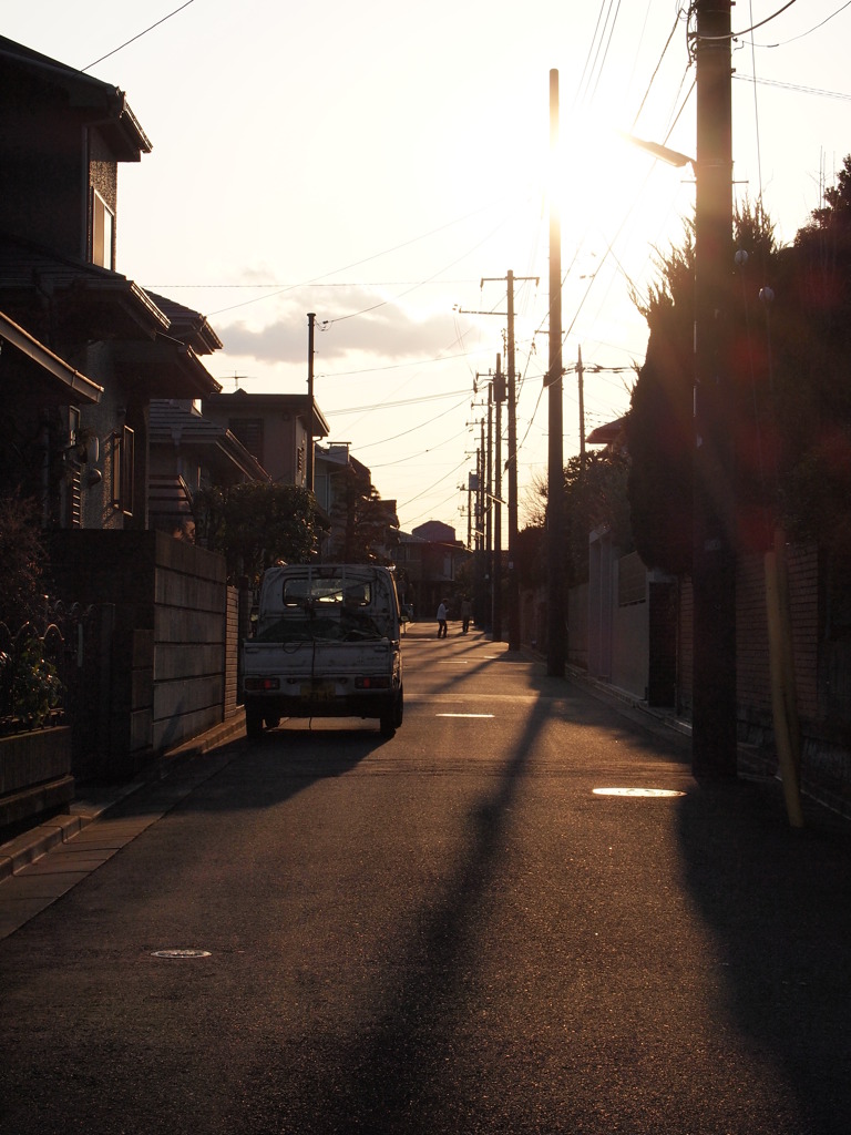 もうすぐ夕焼け