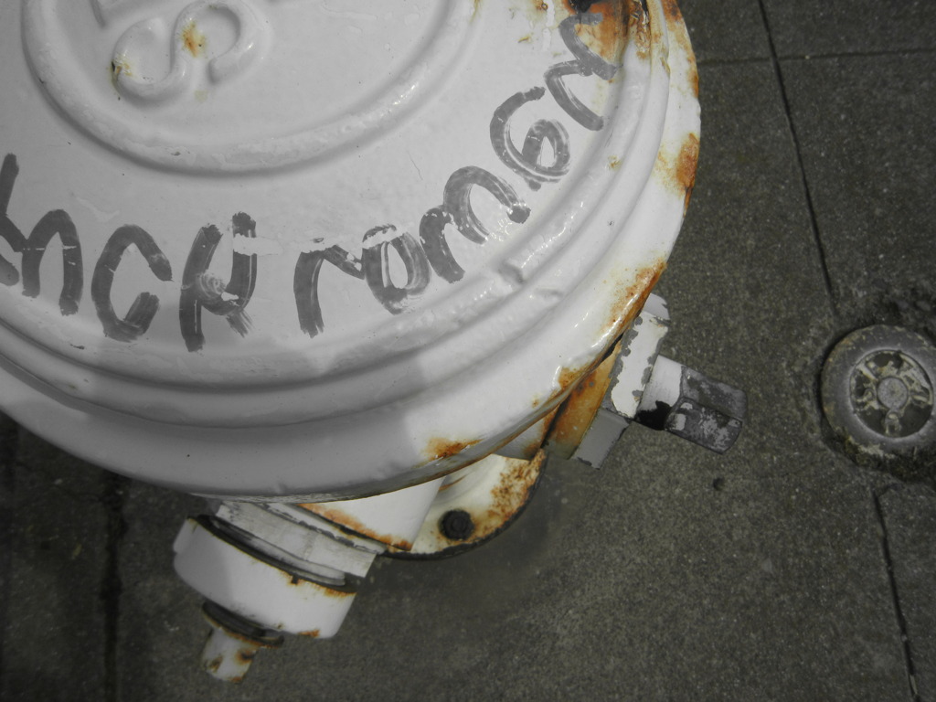 rust × white
