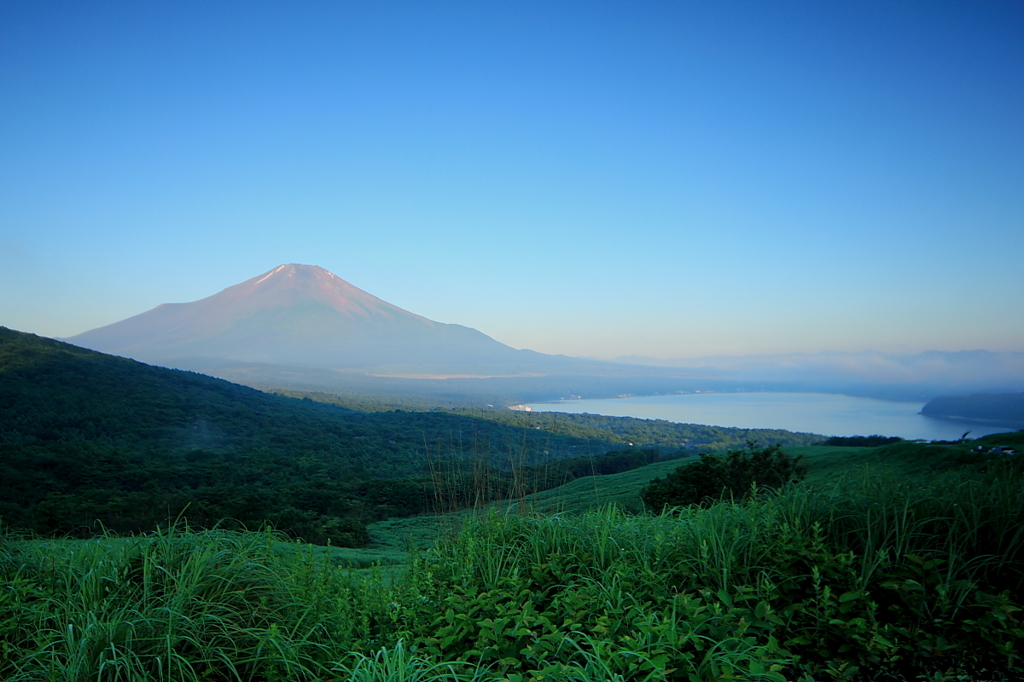 三国峠からの富士