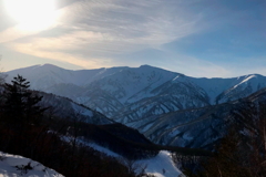 奥会津の山々