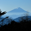 秀麗富士　笠取山より