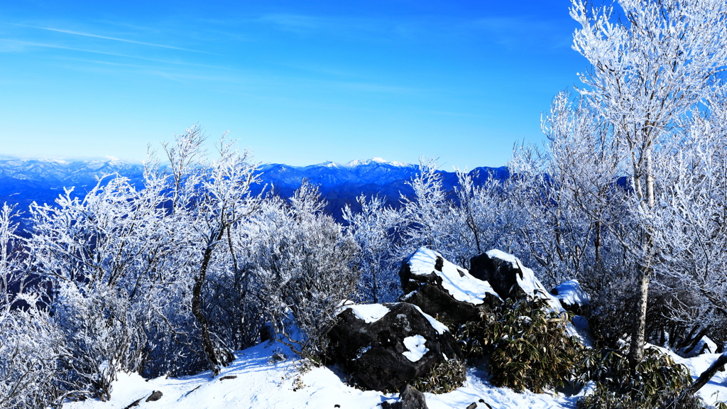 １２月の頂　赤城山