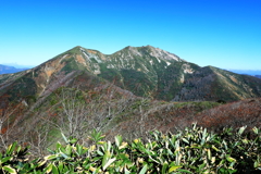 笠ヶ岳と朝日岳