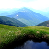 上越国境の山々　巻機山より