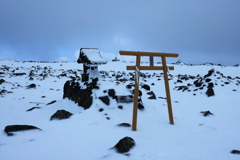 頂の静寂　蓼科山