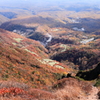 麓に向かって　那須　峰の茶屋跡付近より
