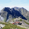 穂高へ　南岳より