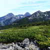 南八ヶ岳方面　編笠山より