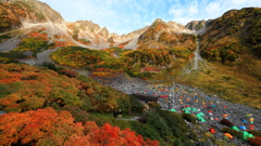 涸沢テント場
